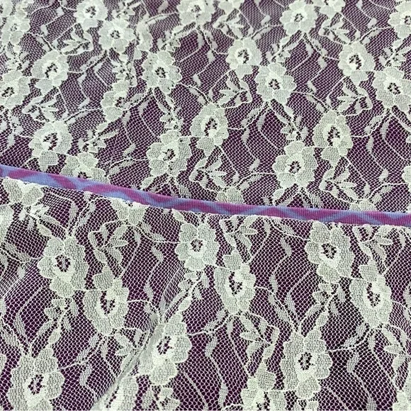 MATILDA Jane lace peplum top size S - Picture 8 of 11